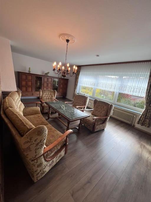 Modern Und Rustikal Mit Kamin Ferienwohnung Kohlert Bad Berleburg Bagian luar foto